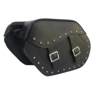 Chopper Deri Heybe Yan Çanta Takımı Büyük