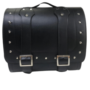 Chopper Motosiklet Deri Arka Çanta Üçgen