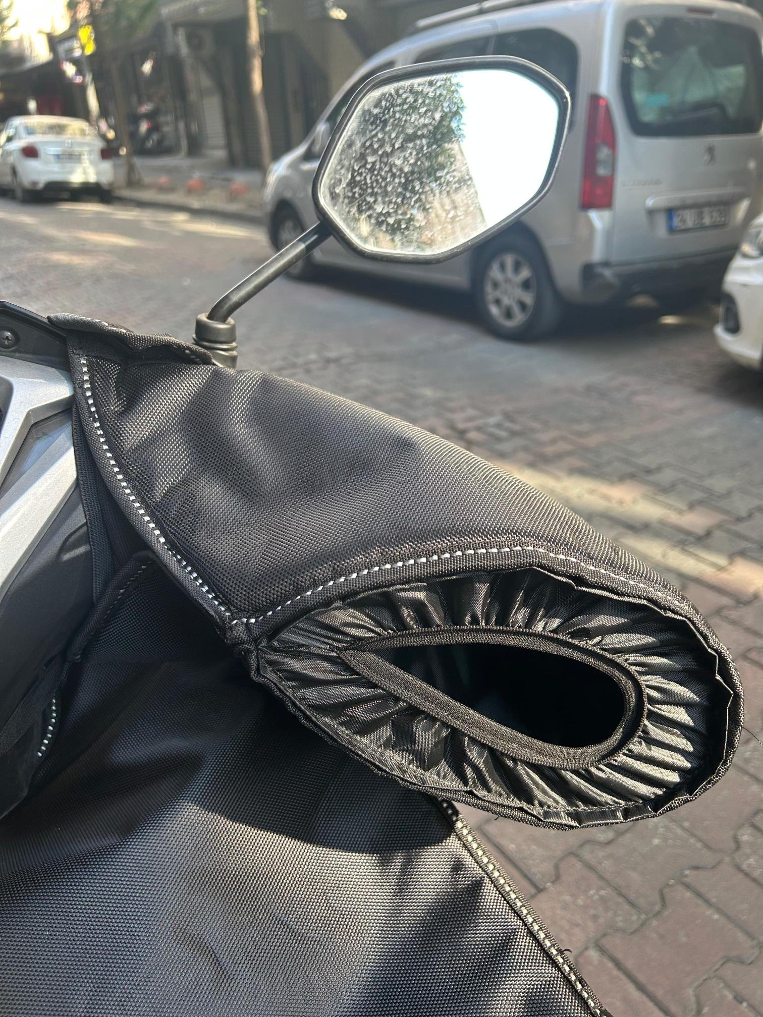 Honda Dio Activa S Spacy Hero Dash Scooter Elcik Rüzgarlık - Görsel 3