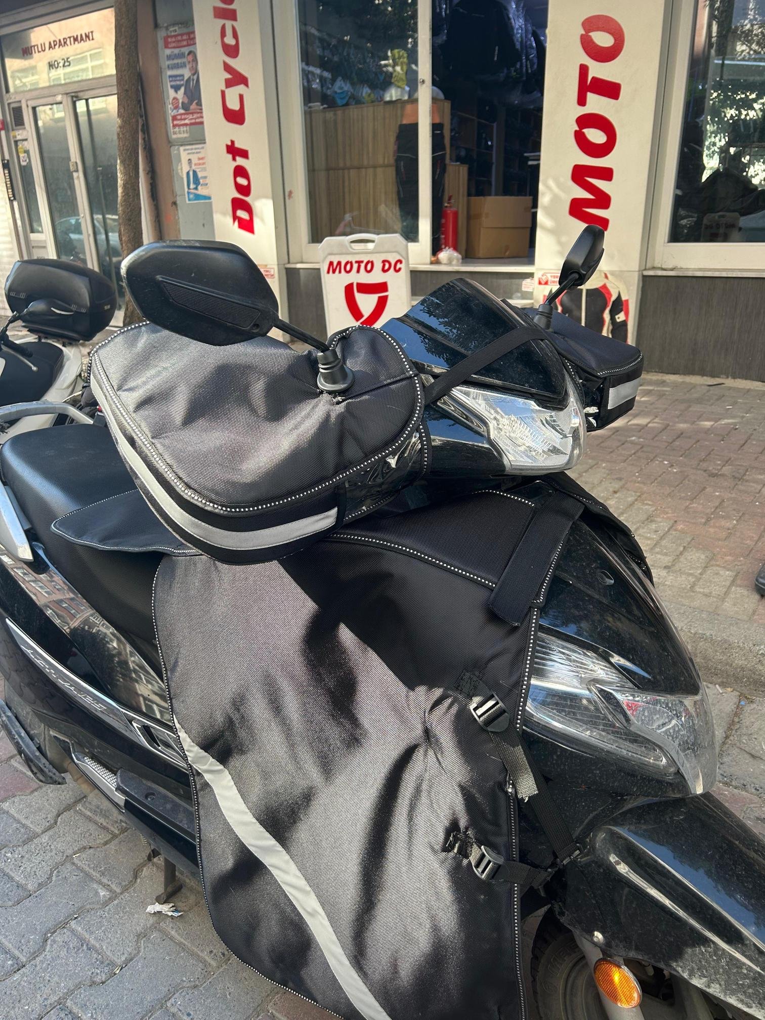 Honda Dio Activa S Spacy Hero Dash Scooter Elcik Rüzgarlık - Görsel 2