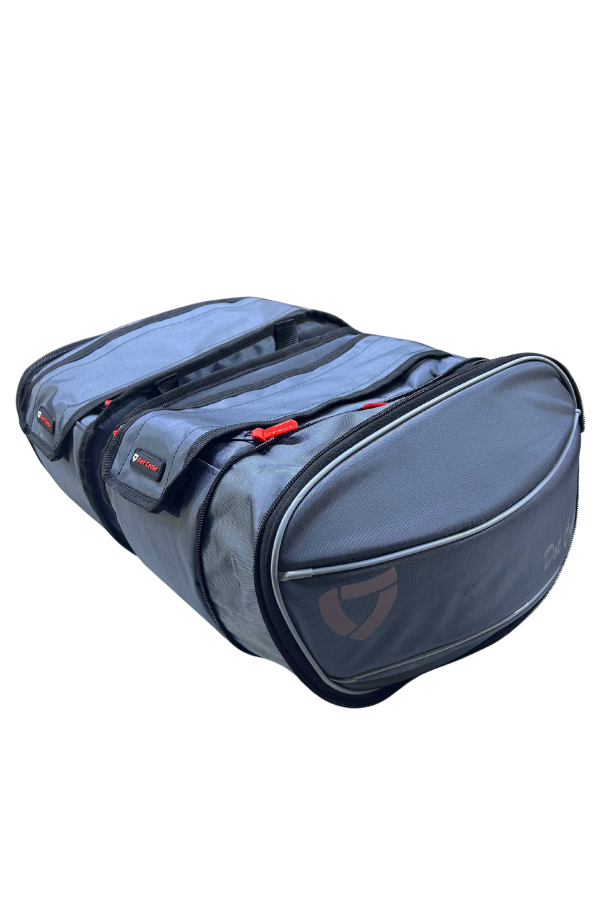 Sert Kabuk Yan Çanta Körüklü Nardo Gri - Görsel 4