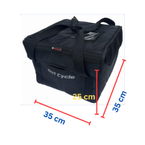 Termal Isı Yalıtımlı Orta Boy Yemek Taşıma Çantası