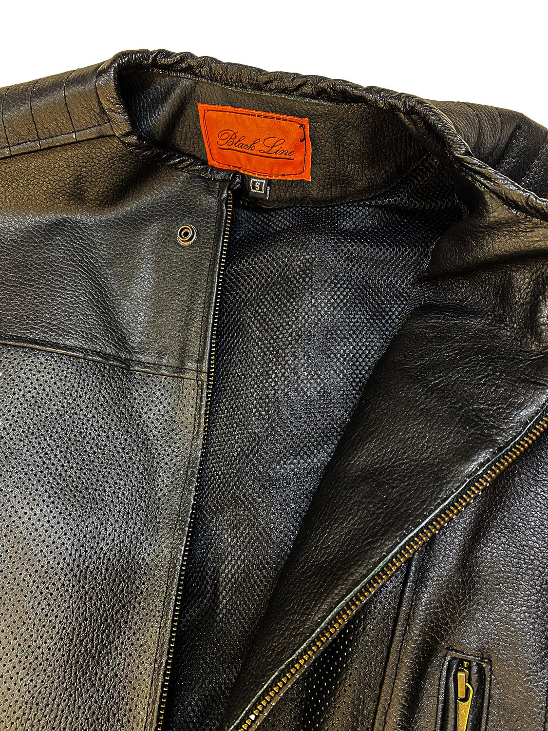 Erkek Siyah Deri Motorcu Yeleği | Ayarlanabilir Tokalı ve Cepli - Görsel 6