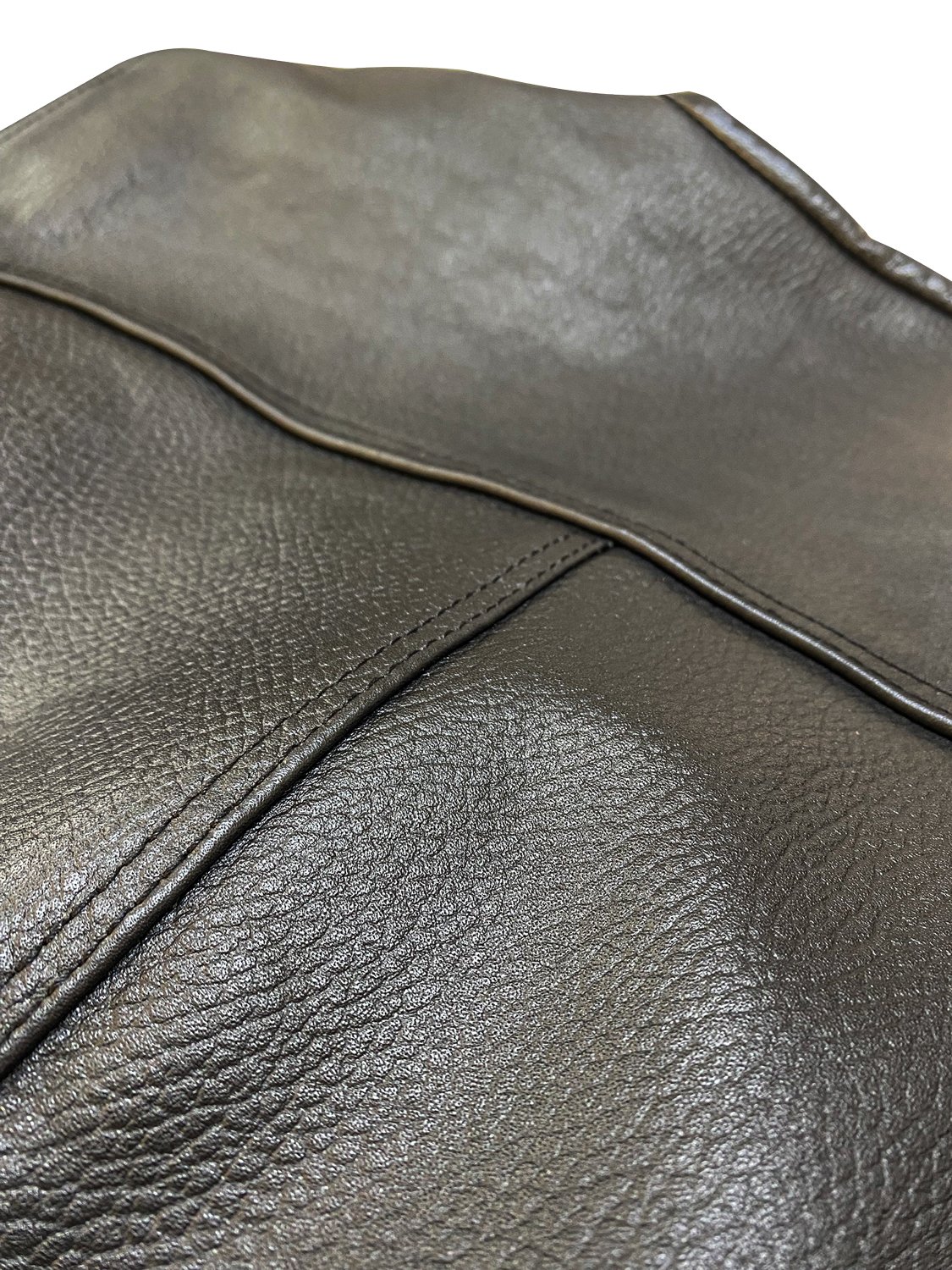 Erkek Siyah Deri Motorcu Yeleği | Ayarlanabilir Tokalı ve Cepli - Görsel 10