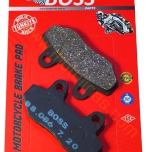 ÖN FREN DİSK BALATASI [BS086] ORGANİK - ARORA, KUBA, MONDIAL, RKS, SCOOTER, SYM