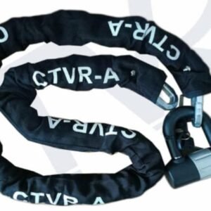 CTVR-A Universal 1.5 mt 10 mm Kesilmez Motosiklet Zinciri ve Kilidi